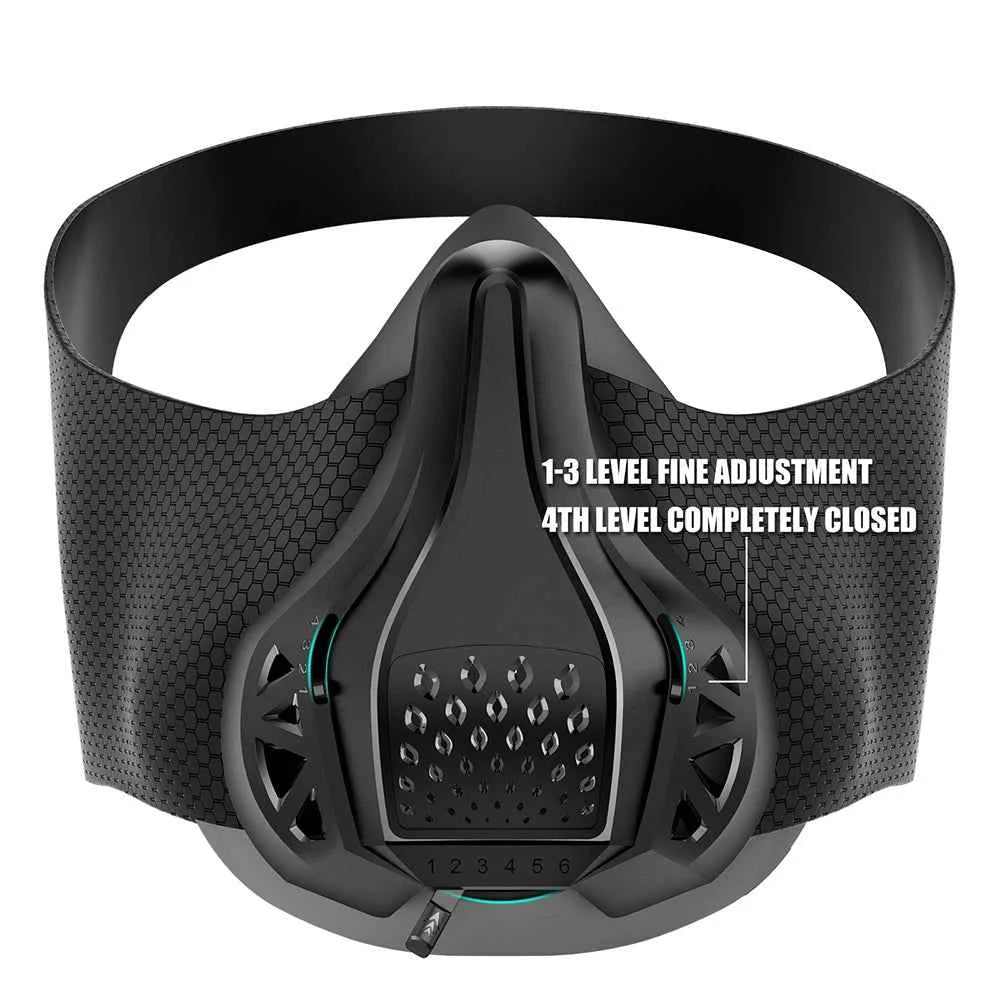 Masque Sportif Ajustable 48 Niveaux Résistance