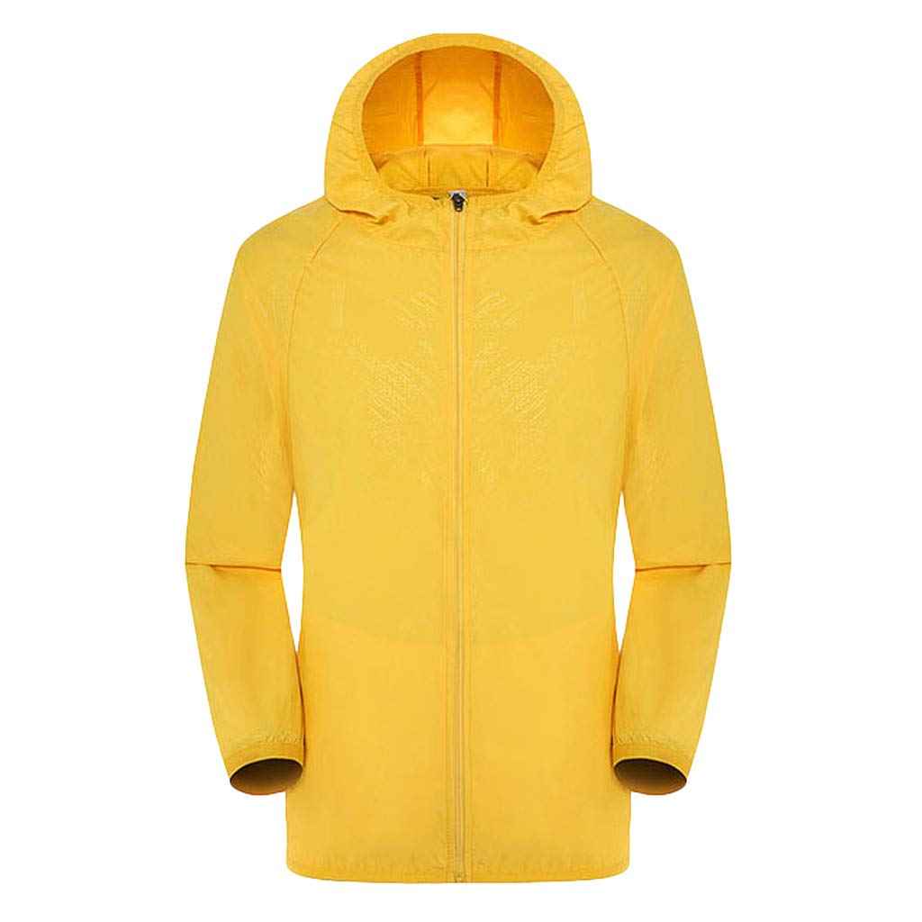 Veste de pluie imperméable Homme Manche Longue Veste Softshell Avec Capuche et Fermeture éclair Pour Homme et Femme Coupe Vent Vélo UltraLégère pour Vélo D'extérieur Randonnée D'alpinisme