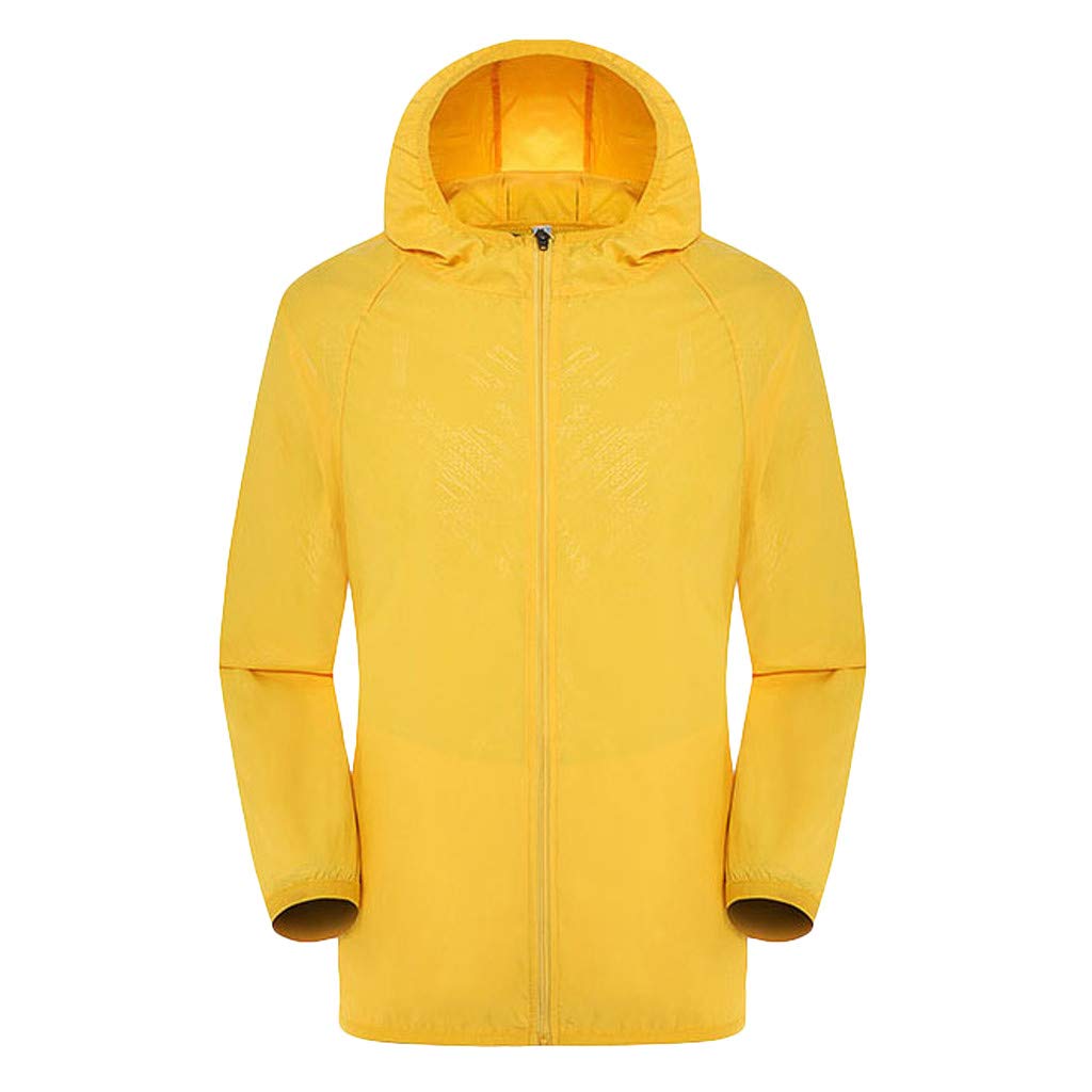 Veste de pluie imperméable Homme Manche Longue Veste Softshell Avec Capuche et Fermeture éclair Pour Homme et Femme Coupe Vent Vélo UltraLégère pour Vélo D'extérieur Randonnée D'alpinisme