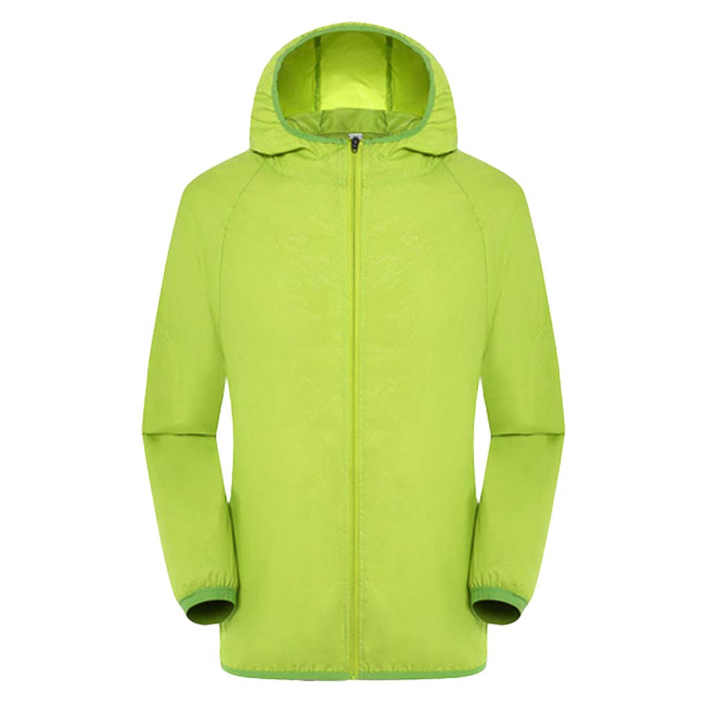 Veste de pluie imperméable Homme Manche Longue Veste Softshell Avec Capuche et Fermeture éclair Pour Homme et Femme Coupe Vent Vélo UltraLégère pour Vélo D'extérieur Randonnée D'alpinisme