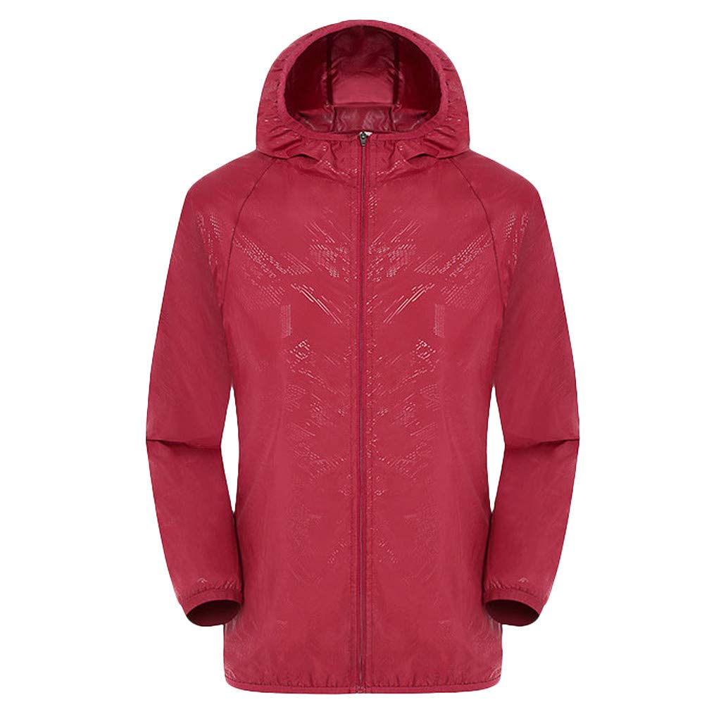 Veste de pluie imperméable Homme Manche Longue Veste Softshell Avec Capuche et Fermeture éclair Pour Homme et Femme Coupe Vent Vélo UltraLégère pour Vélo D'extérieur Randonnée D'alpinisme