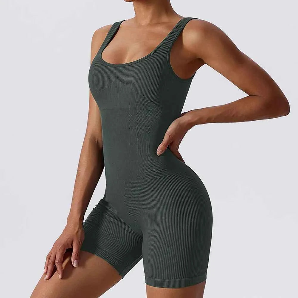 Combinaison de fitness sans couture